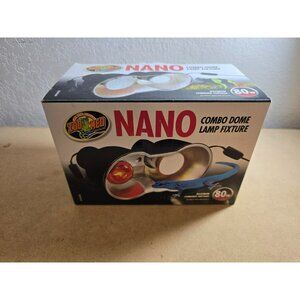 Zoo Med Nano Reptile Combo Dome Lights  3.5 In 80 w Still in Box